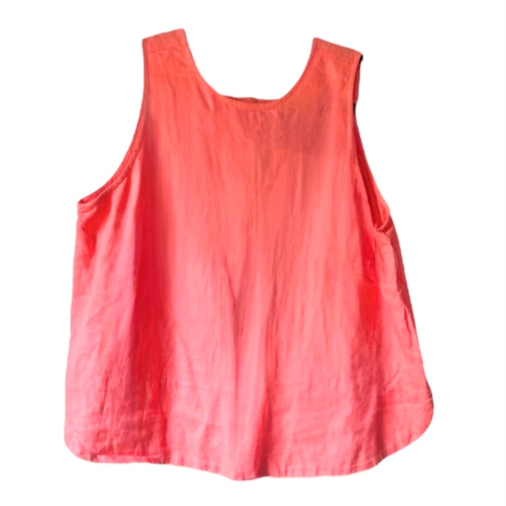 LOFT Vibrant Coral Tank Top